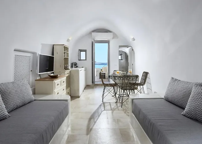 Willa Elegant Santorini House 1 Bedroom Caldera View-outdoor Hot
