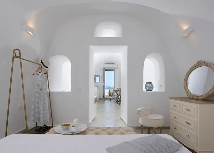 Elegant Santorini House 1 Bedroom Caldera View-outdoor Hot