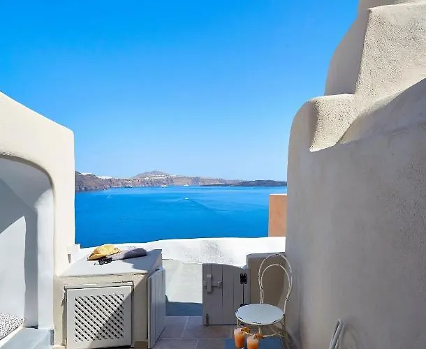 Elegant Santorini House 1 Bedroom Caldera View-outdoor Hot