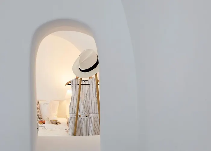 Willa Elegant Santorini House 1 Bedroom Caldera View-outdoor Hot *