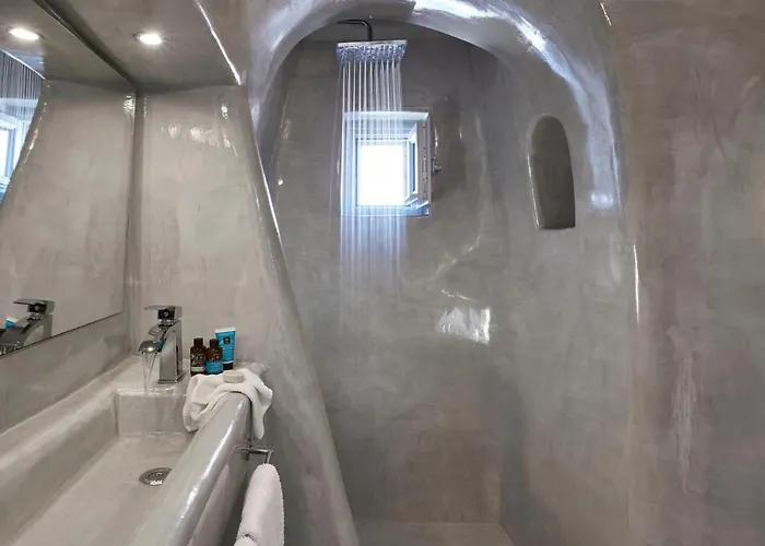 Elegant Santorini House 1 Bedroom Caldera View-outdoor Hot Villa Tholos (Santorini)