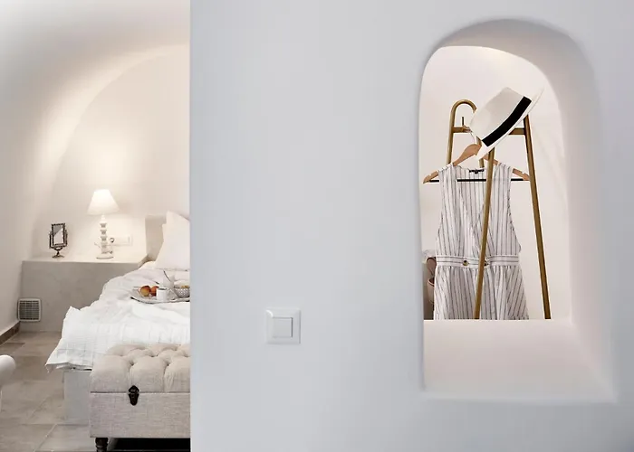 Elegant Santorini House 1 Bedroom Caldera View-outdoor Hot *